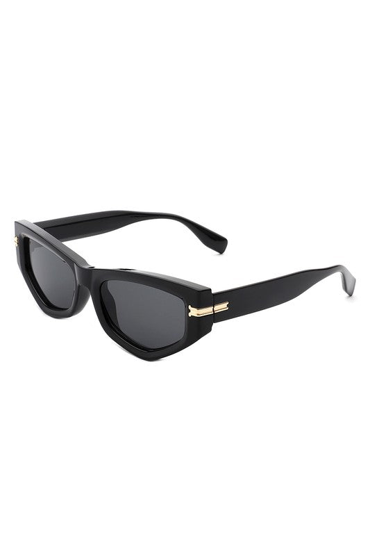 Rectangle Fashion Narrow Cat Eye Sunglasses