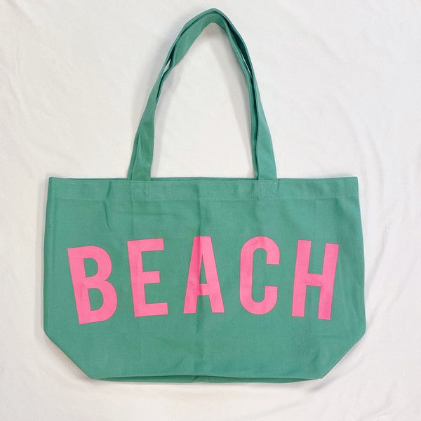 Well Made Beach Canvas Tote