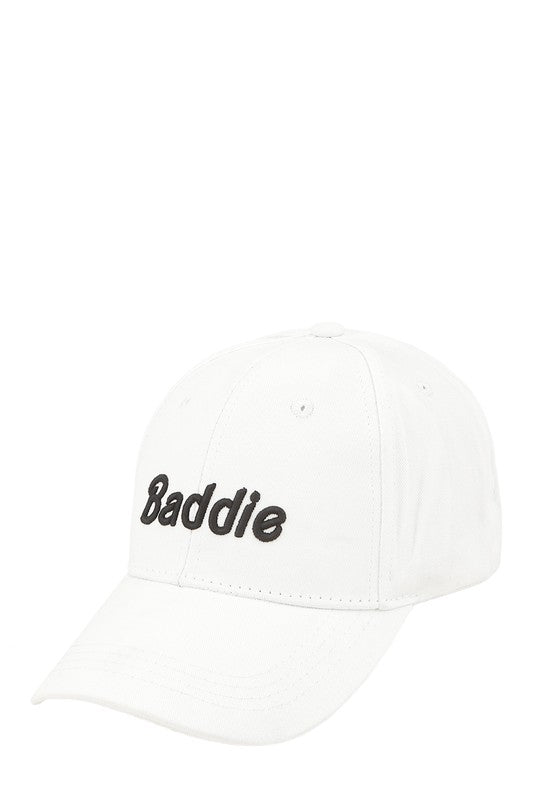 BADDIE Embroidery Cotton Cap